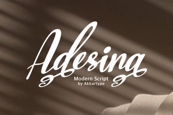 Adesina Font for Creative Makers