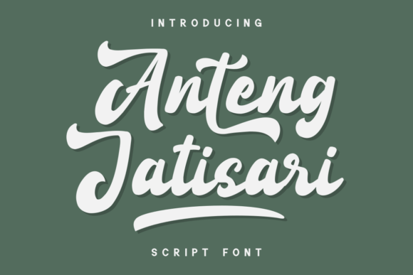 Anteng Jatisari Font for Elegant Branding