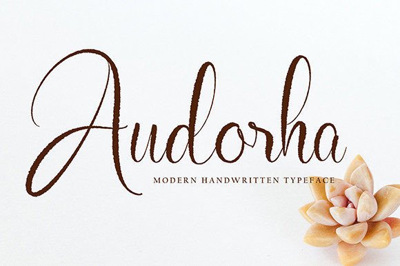 Audorha: A Premium Script Font for Business Branding