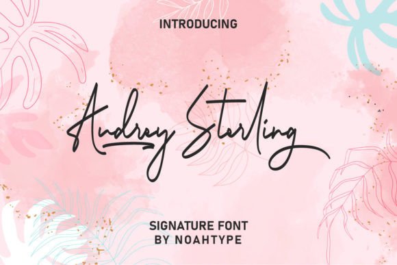 Audrey Sterling Font for Creative Makers