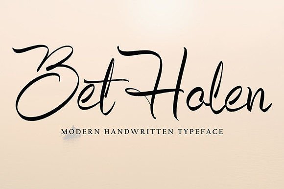 Betholen: A Font for Elegant Branding