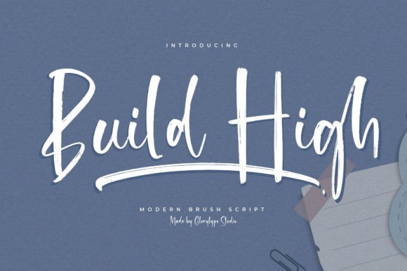 Build High Font for Creative Projects