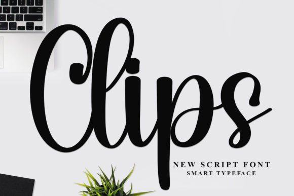 Clips Font for Business Branding