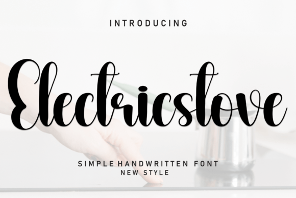 Electricstove Font: A Creative Spark