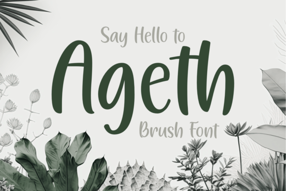 Elevate Editorial Design with the Ageth Typeface