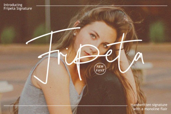 Fripeta: A Graceful Font for Business Branding