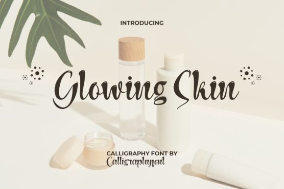 Glowing Skin Font Review