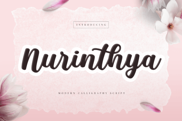 Nurinthiya Font for Creative Makers