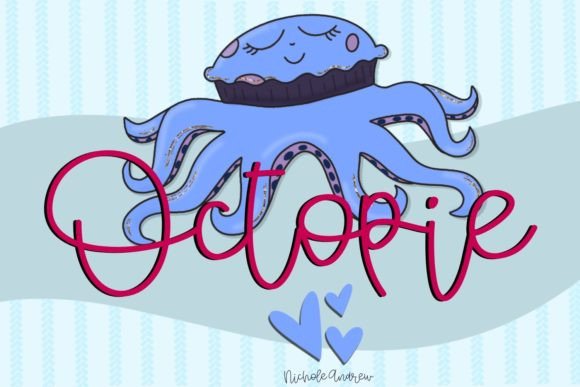 Octopie: A Bouncy Script Font for Business