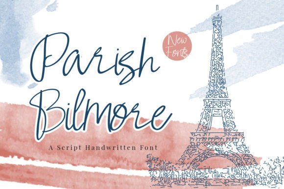 Parish Bilmore: A Stylish Script Font for Editorial Design