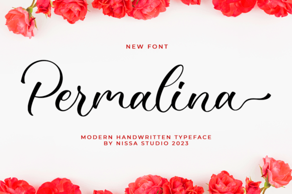 Permalina: A Delicate Script Font for Elegant Design
