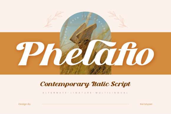 Phelafio: A Luxurious Script Font