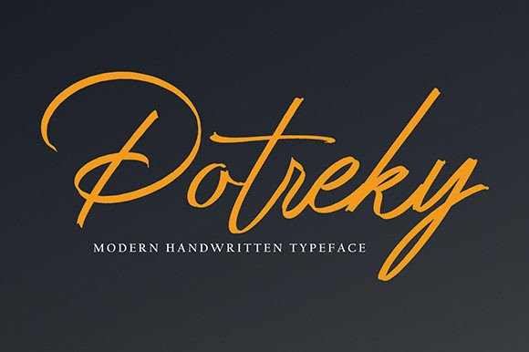 Potreky Font for Elegant Design
