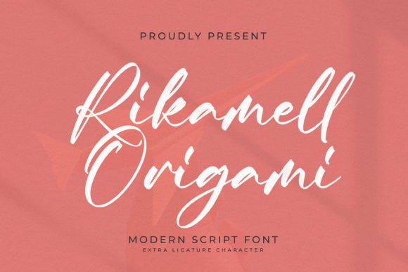 Rikamell Origam Font
