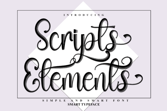 Scripts Elements Font