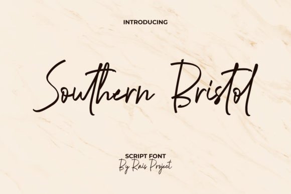 Southern Bristol Font for Elegant Campaigns