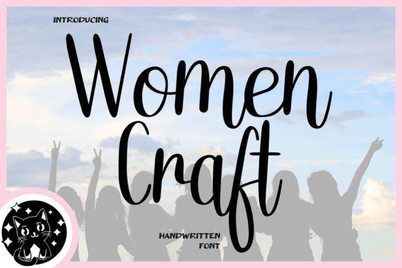 Women Craft Font for Creative Projects
